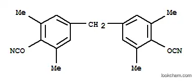Molecular Structure of 101657-77-6 (4,4'-Methylenebis(2,6-dimethylphenylcyanate))