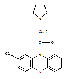 2-CHLORO-10-(1-PYRROLIDINYLACETYL)PHENOTHIAZINE