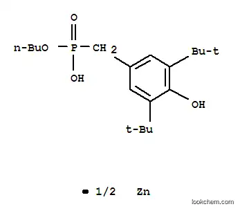 Zinc dibutyl bis[[[3,5-bis(1,1-dimethylethyl)-4-hydroxyphenyl]methyl]phosphonate]