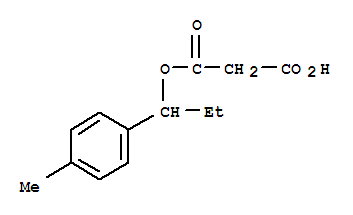 3-[1-(4-methylphenyl)propoxy]-3-oxopropanoic acid