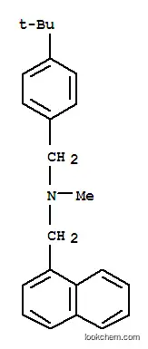 Molecular Structure of 101828-21-1 (N-Methyl-N-(naphthalen-1-ylmethyl)-1-(4-tert-butylphenyl)methanamine)