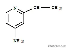 Molecular Structure of 102000-57-7 (Pyridine, 4-amino-2-vinyl- (6CI))