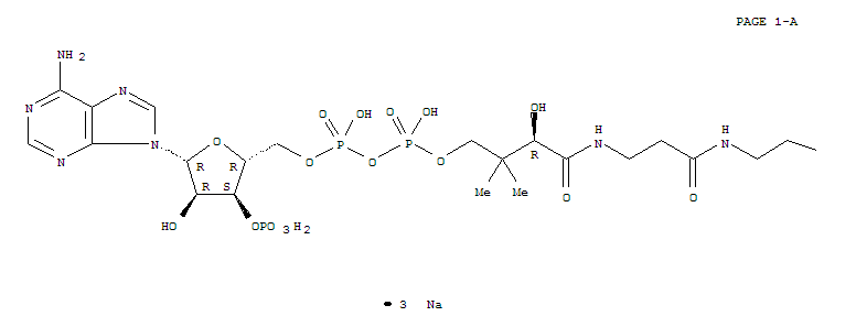 Acetyl coenzyme A sodium salt cas  102029-73-2