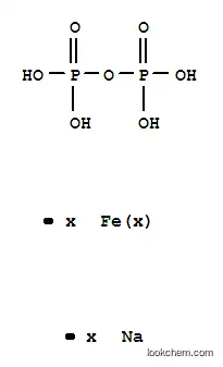 Molecular Structure of 10213-94-2 (diphosphoric acid, iron sodium salt)