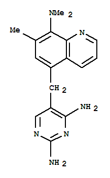 2,4-Pyrimidinediamine,5-[[8-(dimethylamino)-7-methyl-5-quinolinyl]methyl]-