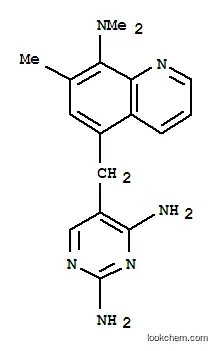 Molecular Structure of 102280-35-3 (BAQUILOPRIM)