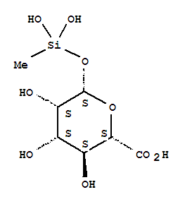 1-O-(dihydroxymethylsilyl)-beta-D-mannopyranuronic acid CAS NO.102397-69-3  CAS NO.102397-69-3
