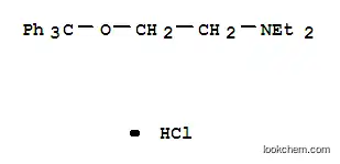 Molecular Structure of 102433-97-6 (N,N-diethyl-2-trityloxy-ethanamine hydrochloride)