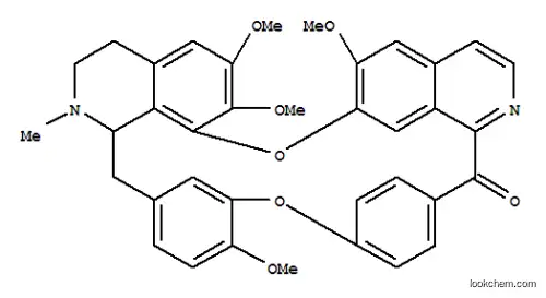 Molecular Structure of 102516-53-0 (oxofangchirine)
