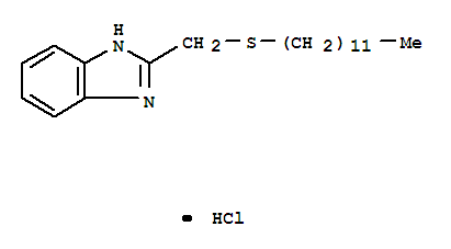 2-(dodecylsulfanylmethyl)-1H-benzimidazol-3-ium chloride