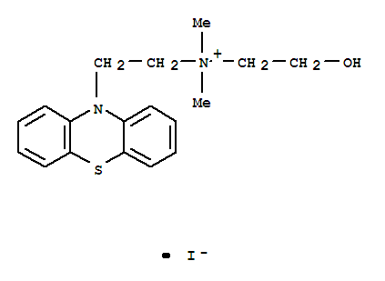 2-HYDROXYETHYL-DIMETHYL-(2-PHENOTHIAZIN-10-YLETHYL)AZANIUM IODIDE