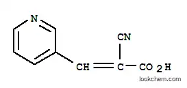 Molecular Structure of 103029-74-9 (2-CYANO-3-(3-PYRIDINYL)ACRYLIC ACID)