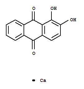 9,10-Anthracenedione,1,2-dihydroxy-, calcium salt (1:1)