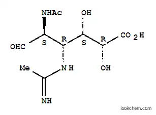 Molecular Structure of 104602-08-6 (3-acetamidino-2-acetamido-2,3-dideoxyguluronic acid)