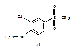 Hydrazine,[2,6-dichloro-4-[(trifluoromethyl)sulfonyl]phenyl]-