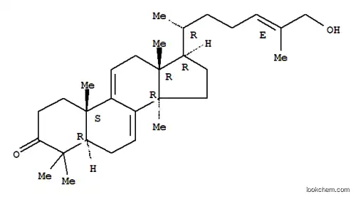 Molecular Structure of 104700-97-2 (Ganodermenonol)