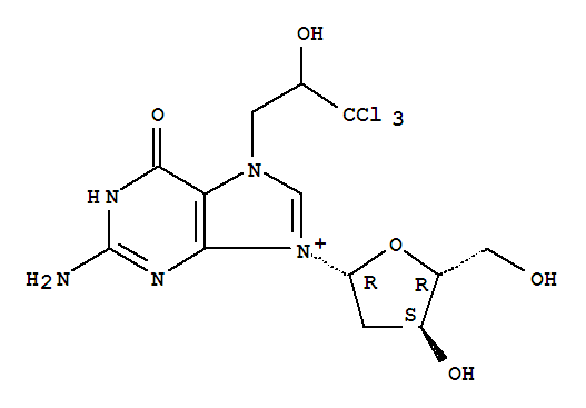 7-(3-TRICHLORO-02-HYDROXYPROPANE)DEOXYGUANOSINE