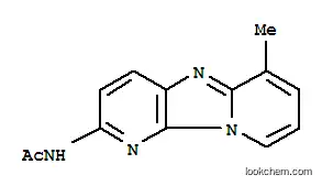 Molecular Structure of 104840-15-5 (N-acetyl-2-amino-6-methyldipyrido(1,2-a-3',2'-d)imidazole)
