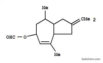 Molecular Structure of 10486-25-6 (1,2,3,3a,4,5,6,8a-octahydro-2-isopropylidene-4,8-dimethylazulen-6-yl formate)