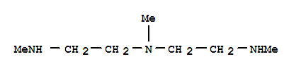 Molecular Structure of 105-84-0 (1,2-Ethanediamine,N1,N2-dimethyl-N1-[2-(methylamino)ethyl]-)