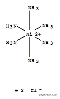 Molecular Structure of 10534-88-0 (HEXAAMMINENICKEL(II) CHLORIDE)