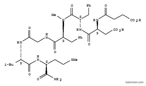 Molecular Structure of 106128-89-6 (Senktide)