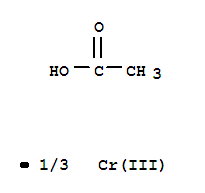 Molecular Structure of 1066-30-4 (Chromic acetate)