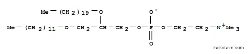 Molecular Structure of 106689-19-4 (1-dodecyl-2-eicosyl-glycero-3-phosphocholine)