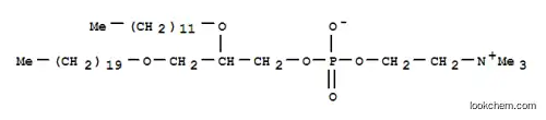 Molecular Structure of 106689-20-7 (1-eicosyl-2-dodecyl-glycero-3-phosphocholine)