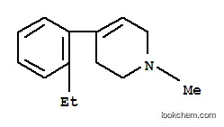 Molecular Structure of 107316-68-7 (1-methyl-4-(2'-ethylphenyl)-1,2,3,6-tetrahydropyridine)