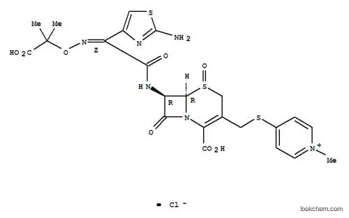 Molecular Structure of 107452-79-9 (Cefmepidium chloride)