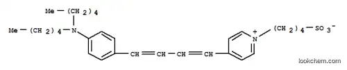 4-[4-[(1E,3E)-4-[4-(dipentylamino)phenyl]buta-1,3-dienyl]pyridin-1-ium-1-yl]butane-1-sulfonate