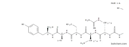 Molecular Structure of 107865-24-7 (thymopoietin pentapeptide-fluorescein isothiocyanate)