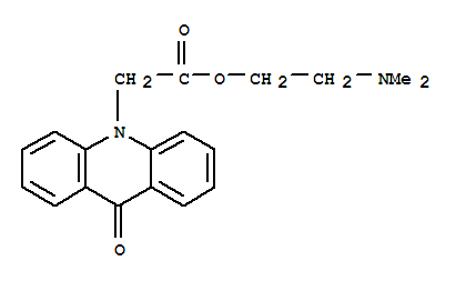 10(9H)-Acridineaceticacid, 9-oxo-, 2-(dimethylamino)ethyl ester