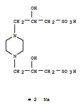 Piperazine-N,N'-bis(2-hydroxypropanesulphonic acid) disodium salt cas  108321-07-9
