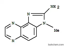 Molecular Structure of 108354-47-8 (2-AMINO-3-METHYL-3H-IMIDAZO[4,5-F]QUINOXALINE)