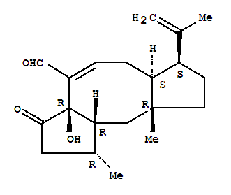 Dicyclopenta[a,d]cyclooctene-4-carboxaldehyde,1,2,3,3a,6,6a,7,8,9,9a,10,10a-dodecahydro-3a-hydroxy-1,9a-dimethyl-7-(1-methylethenyl)-3-oxo-,(1R,3aR,6aS,7S,9aR,10aR)-rel-(-)-