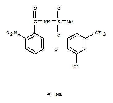 Benzamide,5-[2-chloro-4-(trifluoromethyl)phenoxy]-N-(methylsulfonyl)-2-nitro-, sodiumsalt (1:1)