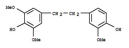 Phenol,4-[2-(4-hydroxy-3-methoxyphenyl)ethyl]-2,6-dimethoxy-