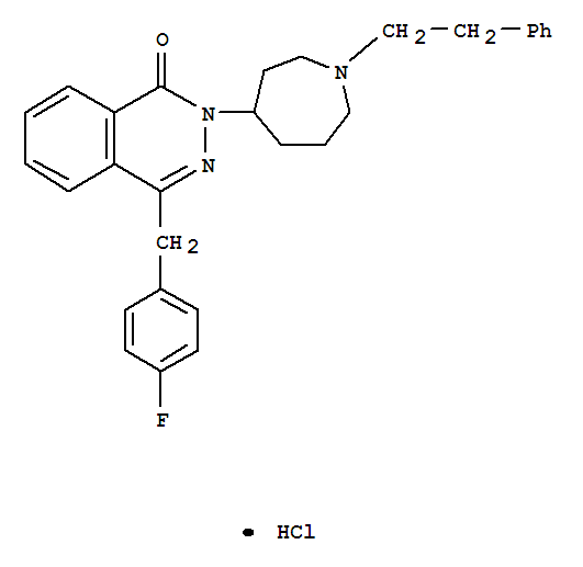 4-[(4-fluorophenyl)methyl]-2-[1-(2-phenylethyl)azepan-4-yl]phthalazin-1-one