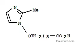 Molecular Structure of 110525-54-7 (4-(2-METHYL-IMIDAZOL-1-YL)-BUTYRIC ACID)
