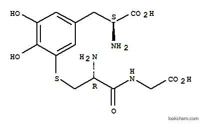 Molecular Structure of 110823-49-9 (5-S-cysteinyl-glycyl-dopa)