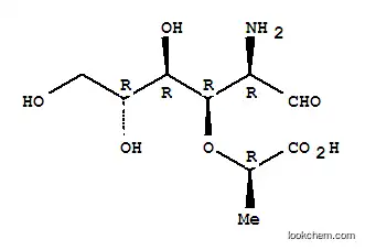 Molecular Structure of 1114-41-6 (Muramic acid)
