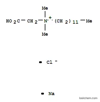 Molecular Structure of 11140-78-6 ((Carboxymethyl)dodecyldimethylammonium chloride, sodium salt)
