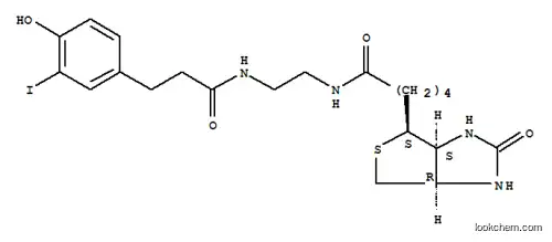 Molecular Structure of 111790-41-1 (biotinylamidoethyl-3-(3-iodo-4-hydroxyphenyl)propionamide)