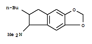2-BUTYL-3-(DIMETHYLAMINO)-5,6-METHYLENEDIOXYINDAN