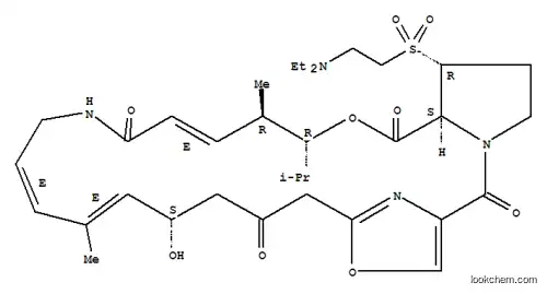 Molecular Structure of 112362-50-2 (Dalfopristin)