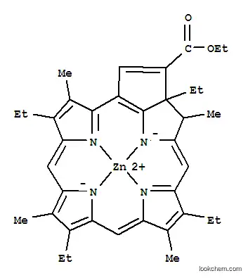 Molecular Structure of 113031-38-2 (Zn(II) aetiopurpurin)