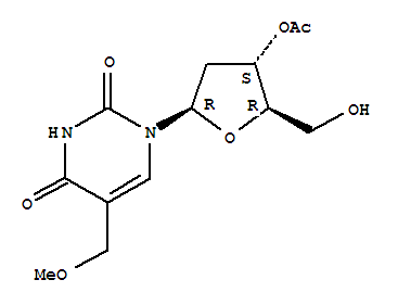 3'-O-ACETYL-2'-DEOXY-5-METHOXYMETHYLURIDINE