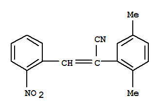 (Z)-2-(2,5-DIMETHYLPHENYL)-3-(2-NITROPHENYL)PROP-2-ENENITRILE